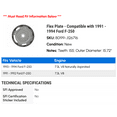 thumbnail image 2 of Flex Plate - Compatible with 1991 - 1994 Ford F-250 1992 1993, 2 of 2