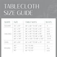 thumbnail image 6 of Elrene Home Fashions Red and White Poinsettias Tablecloth, 52"x70", Multi, 6 of 7