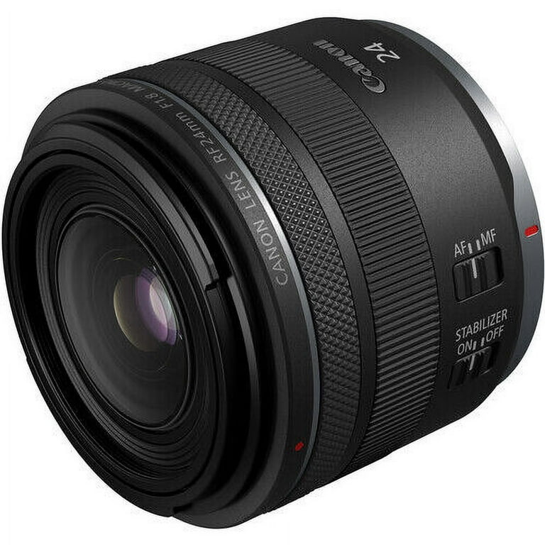 Canon RF 24mm F1.8 Macro STM Lens for EOS R Cameras with Optical