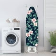 thumbnail image 3 of Kuiaobaty Ironing Board Cover Table Top Home Decoration Non Stick Scorch and Stain Resistant Iron Dust Cover Standard Size 15 x 54 Inch Home Decor, Camellia Flower Leaf Pattern, 3 of 5