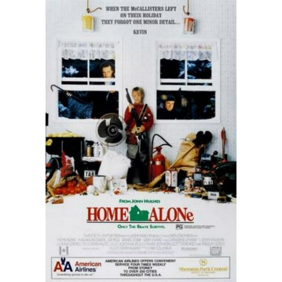 Home Alone Movie Poster Entertainment Decor 24x36 Art Poster 24x36 Unframed, Age: Adults, Rectangle Best Posters