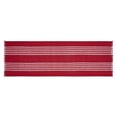 thumbnail image 4 of VHC Brands Farmhouse Table Decor Arendal Red Stripe Runner Fringed Christmas Decorations - 12x36 inches, 4 of 4