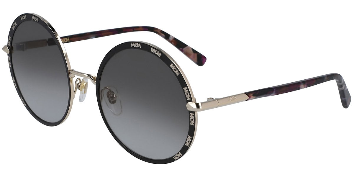 Buy MCM Round Ladies Sunglasses MCM127S 001 55 at Ubuy Zimbabwe