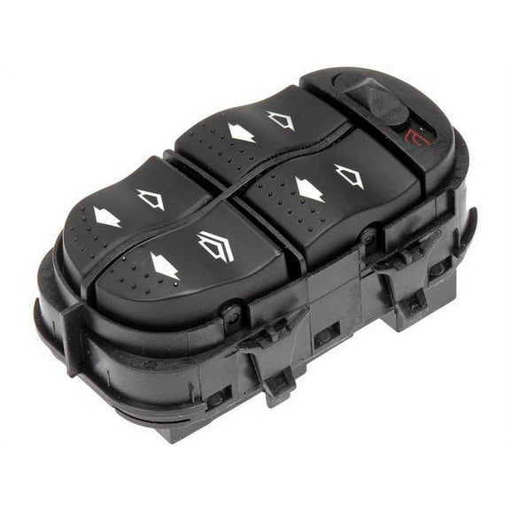 Front Left Window Switch - Compatible with 2000 - 2007 Ford Focus 4-Door 2001 2002 2003 2004 2005 2006