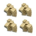 thumbnail image 5 of TheDisplayGuys 100-Pack #11 Cotton Filled Cardboard Paper Jewelry Box Gift Case - Kraft Brown (2 1/8" x 1 6/8" x 3/4"), 5 of 7