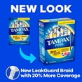 thumbnail image 2 of Tampones Tampax Pearl Super/Super Plus/Ultra Absorbency x45, 2 of 9