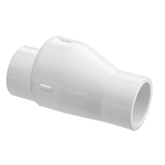 1 x 1 Clapet Anti-Retour - Blanc