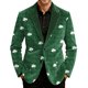 thumbnail image 2 of Ceisia Men's Corduroy Button-Up Party Coat with Pockets Stylish Casual Ceremonial Outerwear Gift, 2 of 8