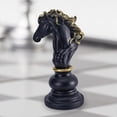 thumbnail image 4 of Piezas de ajedrez de resina Clásico Rey Reina Caballero Juego de ajedrez Caballo 142x114x27cm Sunnimix Figura estatuas de ajedrez, 4 of 7