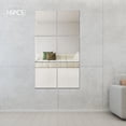 thumbnail image 6 of 16 Pcs Acrylic Wall Mirrors 12×14in 0.08in Clear Undistorted for Home Bathroom Bedroom Decor, 6 of 11