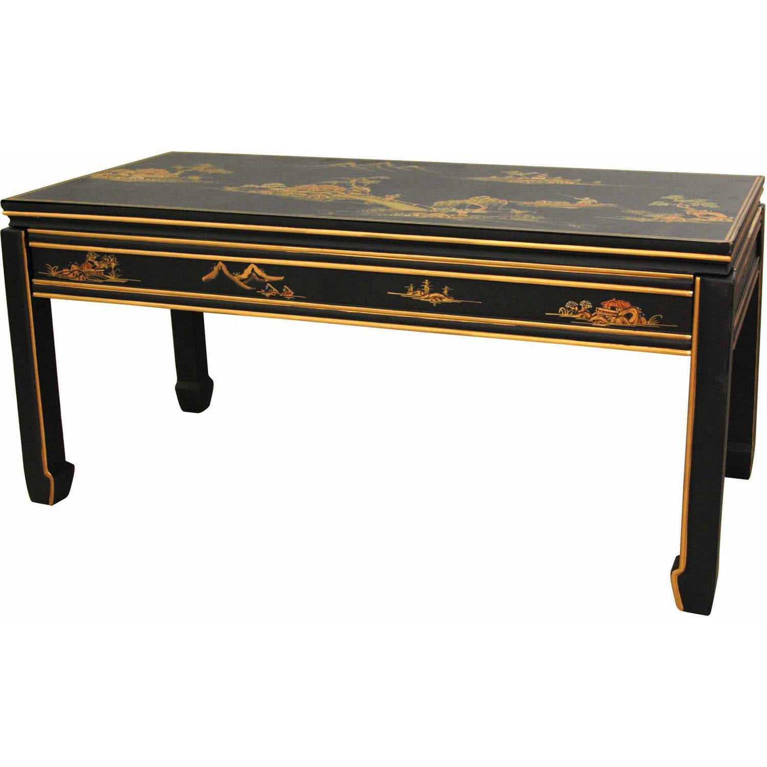 Black Lacquer Coffee Table