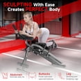 Ab Machine, 5-in-1 Adjustable Ab Workout Bench Core Abdomen Trainer for ...