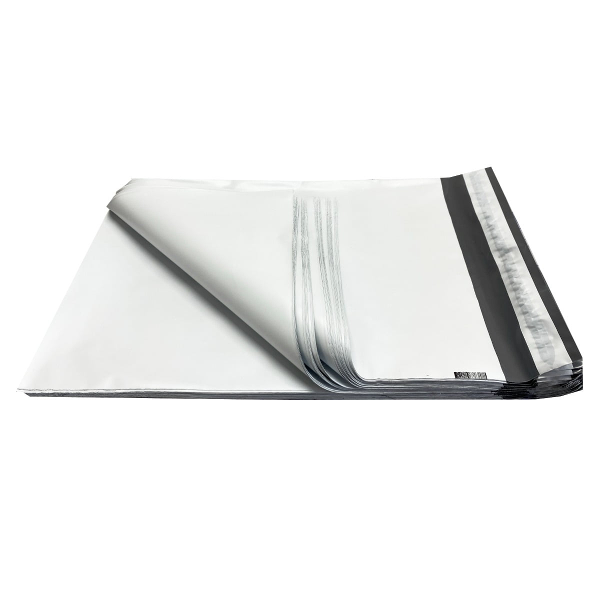 StarBoxes 100 Poly Mailers Bags 9x12" - #2 Pouches Envelopes White Self-Sealing