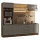 thumbnail image 1 of Cocina Integral Completa Modular Madesa Vik 270cm MG 06, 1 of 4