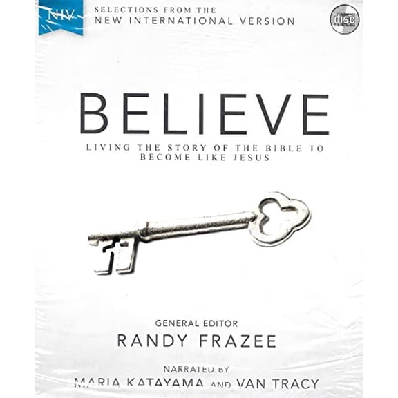 Pre-Owned Niv, Believe, Audio CD: Living the Story of the Bible to Become Like Jesus (Audiobook) by Maria Katayama, Van Tracy