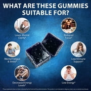 2 Pack Methylene Blue Gummies, USP Grade, Cognitive Support, 30 Count