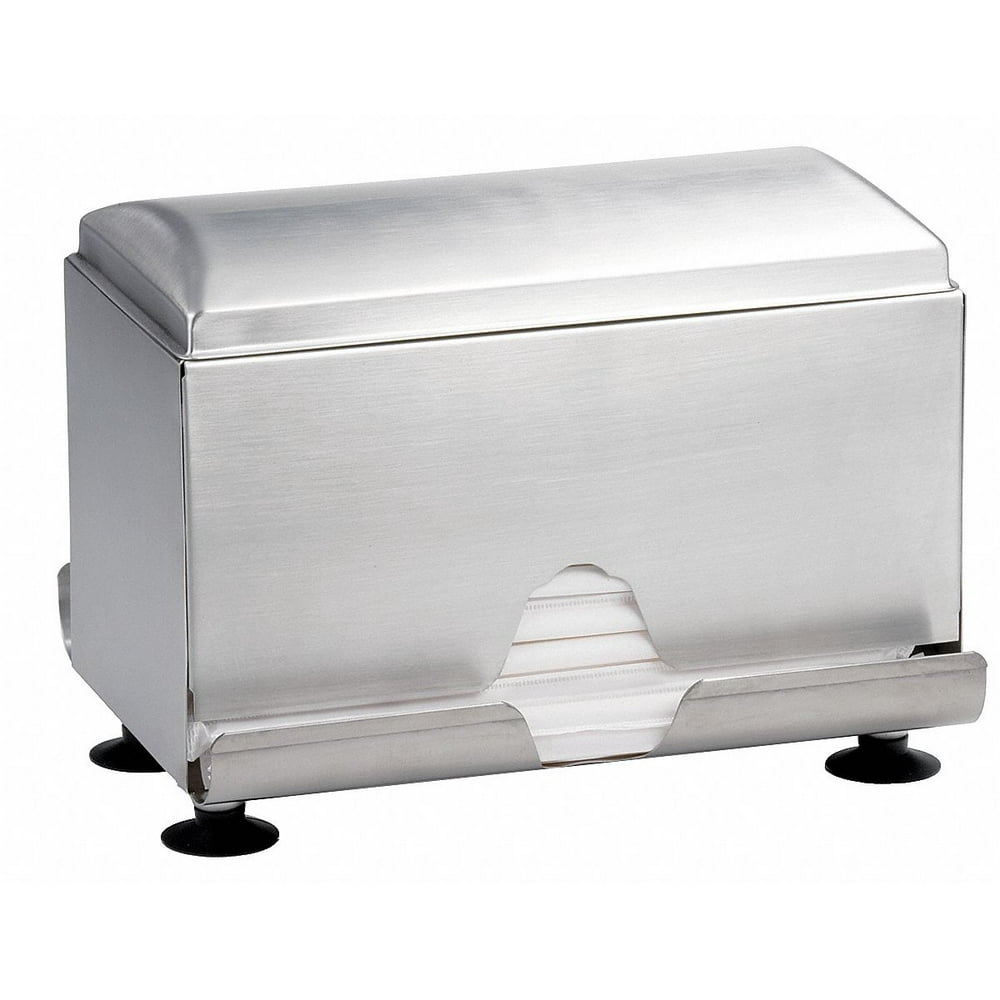 Stainless Steel 2 Sided Straw Dispenser, Silver, 7" x 7 1/4" Walmart