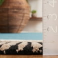 thumbnail image 5 of SAFAVIEH Fifth Avenue Clotilda Bordered Area Rug, Blue/Black, 6' x 9' Oval, 5 of 8
