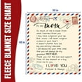 thumbnail image 3 of Gifts for Mom from Daughter, Son - Mothers Day, Valentines Day, Christmas, Birthday Gifts for Mom, Mama, Bonus Mom, Mother in Law, Stepmom Gift Ideas - Fleece Throw Blankets 50x60 in, 3 of 6