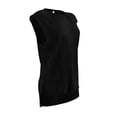 thumbnail image 3 of Blusa George para Mujer,  con Amarre en la Espalda y Hi Low en Ruedo Negro Talla EG, 3 of 4