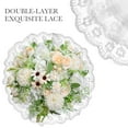thumbnail image 3 of 1 Juego de Soporte para Ramo de Novia, ... Mango de Encaje y Espuma Floral, Soporte para Ramo, Arreglo Floral, Accesorio para Bodas, 3 of 8