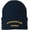 Navy Blue, variant on Afghanistan Veteran Beanie Embroidered Military Hat Winter Knit Cap Gift for Men Women (Black)