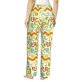 thumbnail image 3 of Naloa Cartoon Snake8 Print Women’s Ultra-Soft Comfy Pajama Lounge Pants with Pockets & Drawstring, 3 of 8