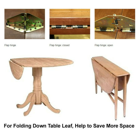 Sturdy Leaf Folding Table Hinge Support 4 5 Furniture Kitchen