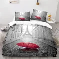 thumbnail image 3 of 2024 Paris Eiffel Tower Duvet Cover Set Romantic Theme Bedding Set Paris Cityscape Comforter Cover for Kids Teens Women Bedroom r, 3 of 7