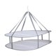thumbnail image 2 of Uuiauoio Drying Rack Clothing Collapsible Laundry Basket Folding Hanging Dry Net Mesh Dryer for Clothes Drying Household Lingerie Sweater Blouse Herb(2 layer), 2 of 6