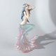 thumbnail image 2 of Decoración de baño de sirena, regalos para niñas, figura de 7.28 pulgadas de alto para estante de habitación, resina, estatua de princesa mediterránea, adorno, escultura, ángel, artesanía casera, coleccionable, diosa del mar del océano JM, 2 of 3