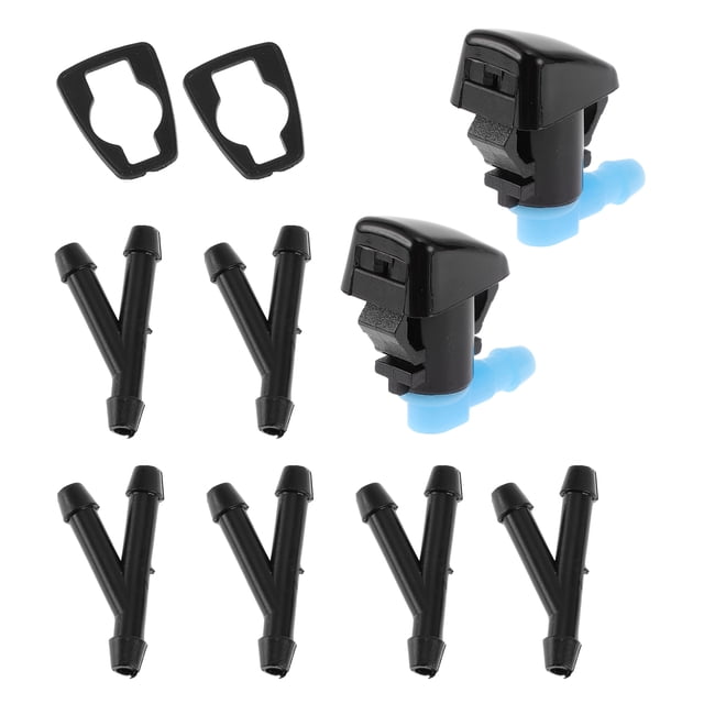 Conector de manguera del rociador de limpiaparabrisas Unique Bargains para Jeep No.55372143AB/15247800 1 juego