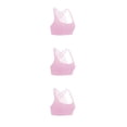 thumbnail image 1 of Qarigey Sujetadores deportivos Entrenamiento Fitness Sujetador Firmeza Práctico Deporte Prop Acolchado Rosa XL Type1 NO1 Qarigey CBP382463, 1 of 6