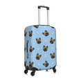 thumbnail image 3 of Balery French Bulldog Face Luggage Cover Protector, Scratch And Dirt Resistant, Fits 18-32 Inch Luggage(excluding luggage) - Large, 3 of 9