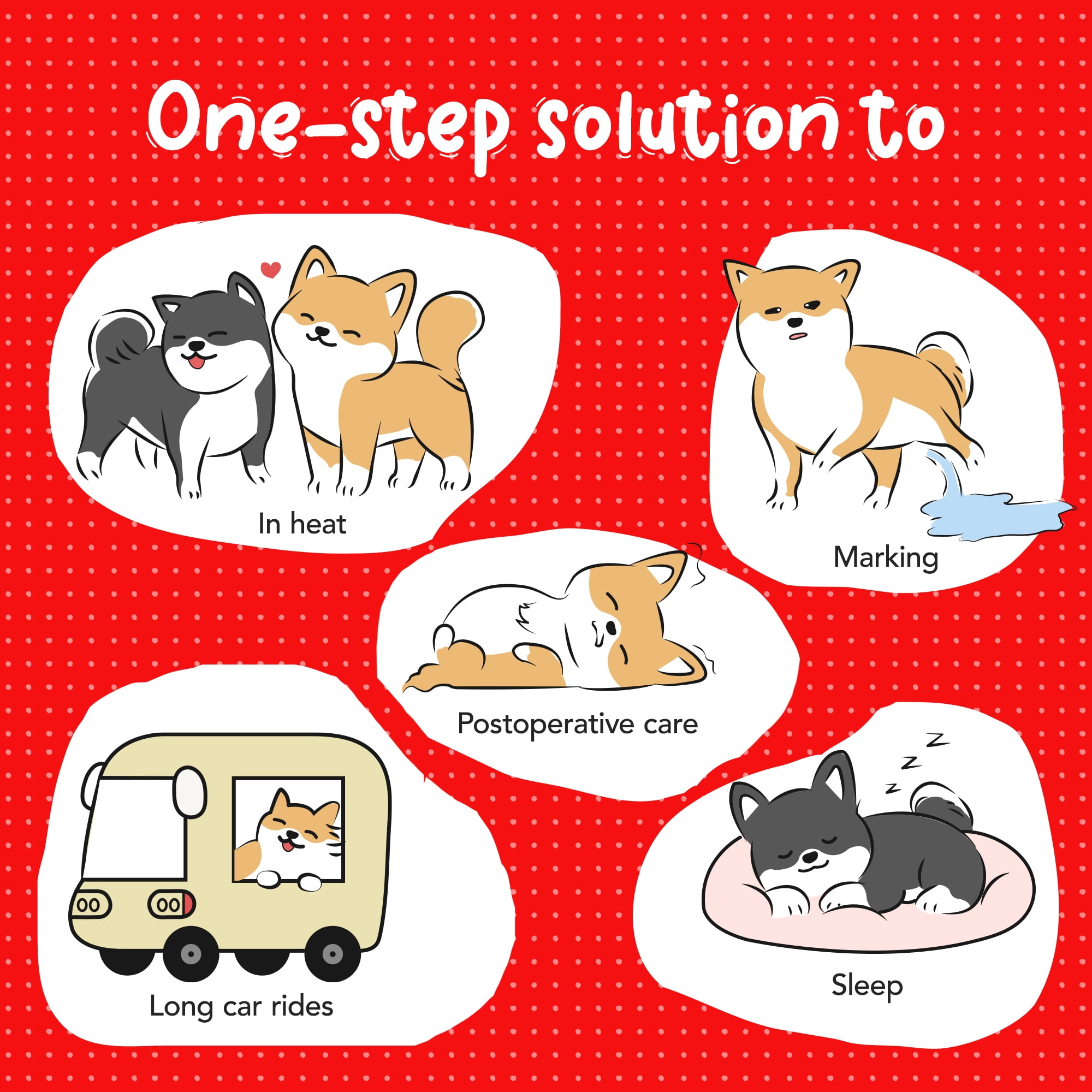Furcato Disposable Dog Diaper Liners Booster Pads for Male & Female Doggie, 150 Count, Long