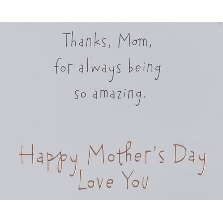 American Greetings Mother's Day Card for Mom (I'm So Grateful)