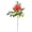 Red, variant on ZFSBZBS 1 Branch Artificial Hydrangea Flower 35*11cm Round Rose Branches For Wedding Decor Home Living Room & Table Centerpieces,Purple