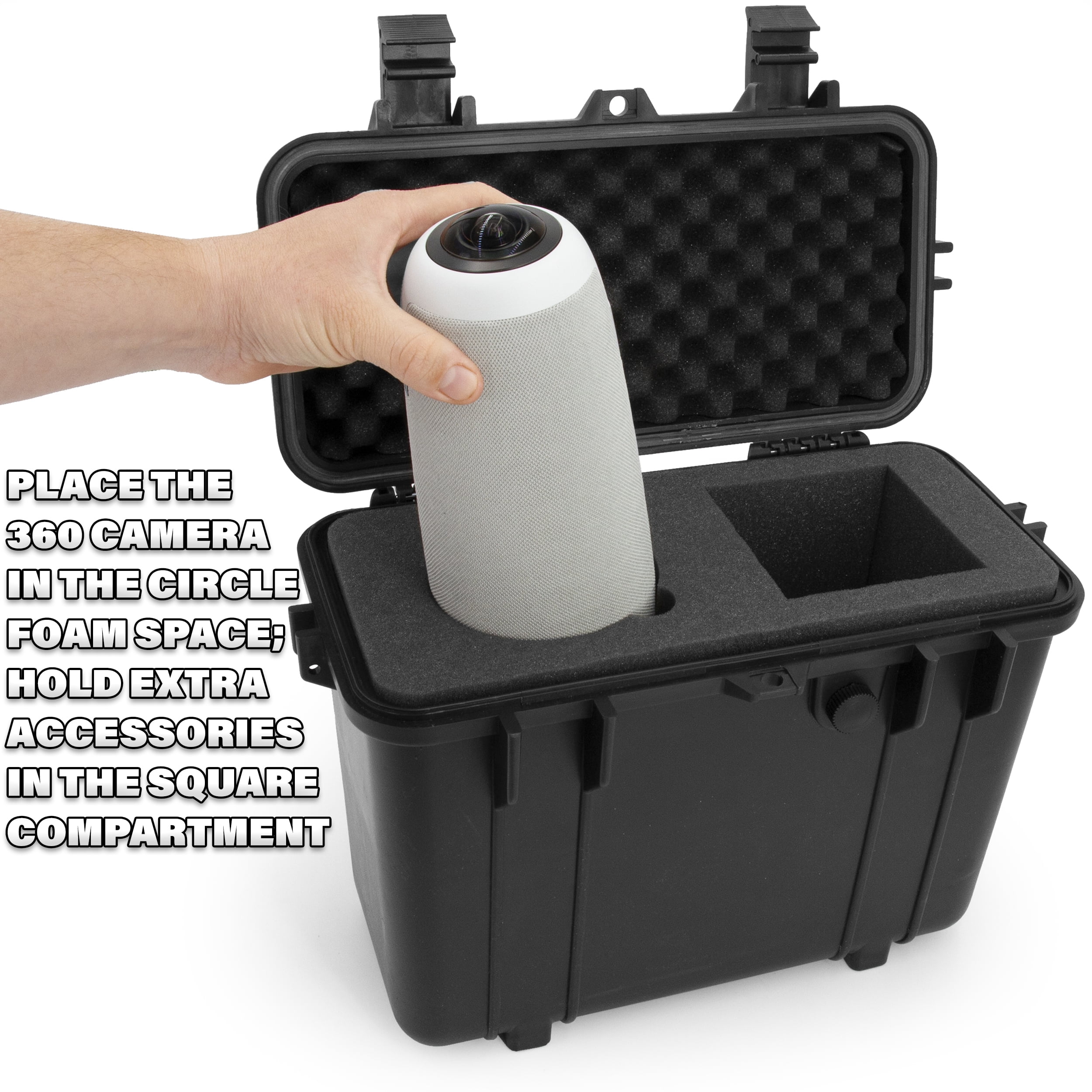 CASEMATIX Waterproof Case Fits Meeting Pro 360 Conference and Owl Camera Accessories - Case Only Walmart.com