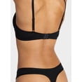 thumbnail image 2 of No Boundaries Cotton Hi Cut Thong Women's and Women's Plus, Sizes XS-XXXL, 2 of 4