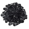 thumbnail image 3 of 50 Pieces 3.5 Inch Large Metal Snap Hair Clips No Slip Hair Barrettes Long Hair Side Clip Clamp Hair Clips for Girls Women Hair Accessories (Black), 3 of 5
