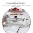 thumbnail image 3 of Shisuyan Stainless Steel Steaming Stand Holder Rack 1Set 9.04x9.04in, 3 of 8