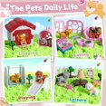 thumbnail image 2 of VKZON Cat And Dog Sand Box,Sensory Bin Sand Play Box W/ Magic Wet Sand，Animal Figures Pet Care Prtend Role Play Toys For Boys Girls 3 4 5 6 7 8, 2 of 6