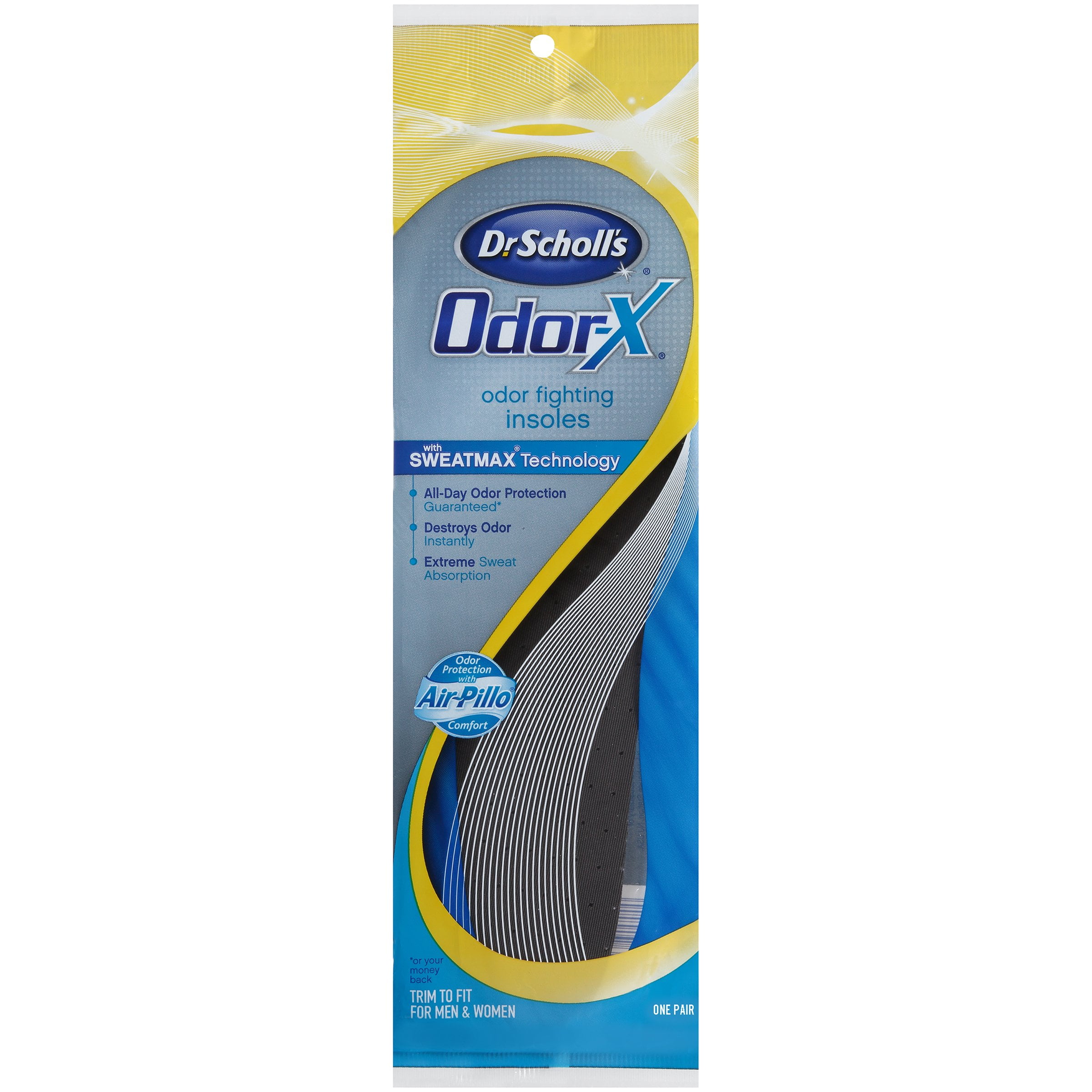 Dr. Scholl's Odor-X Foot Odor Fighting Insoles, 1-Pair