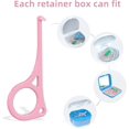 thumbnail image 3 of Aligner Removal Tool, 5 Invisible Braces Removal Tools, Retainer Remover Tool, Suitable for Removing Braces, Trays, Retainers, Dentures and Aligners(5 Color)., 3 of 8