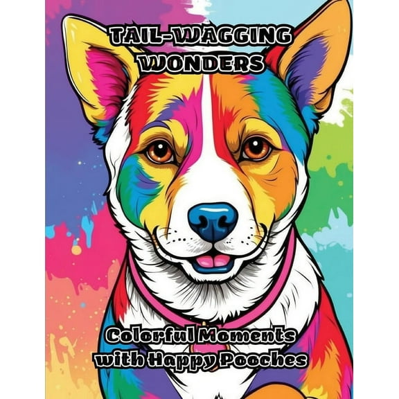 Tail-Wagging Wonders: Colorful Moments with Happy Pooches, (Paperback)