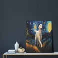 thumbnail image 5 of Sikiie Vintage Starry Sky Labrador Print Canvas Decorative Hanging Painting, Anti-shrinkage Hanging Frame, Suitable for Home, Office Wall Decorations, 5 of 6