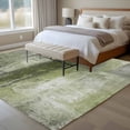 thumbnail image 4 of Sage Green Area Rug 5x8 FT, Non Slip Bedroom Throw Carpet, Retro Oil Painting Modern Abstract Art Aesthetics Washable Soft Floor Carpet Non-Shedding Rug for Living Room Nursery Dorm Office, 4 of 9