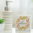 thumbnail image 5 of Highland Home "Hello Autumn" Freestanding Solid Wood Block Sign, 5 of 7
