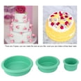 thumbnail image 4 of 3 Layer Silicone Cake Mold Pizza Plate DIY Mould Round Tools, 4 of 10