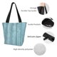 thumbnail image 4 of Disketp Turquoise Wooden1 Bolsa de Hombro Casual para Mujer, Bolso Cruzado para Compras, Viajes y Uso Diario, 4 of 6